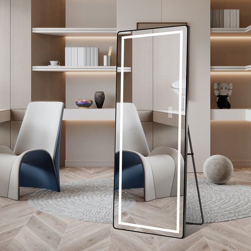 miroir-vertical-54x163-cm-avec-led-cadre-fin-en-aluminium-et-support