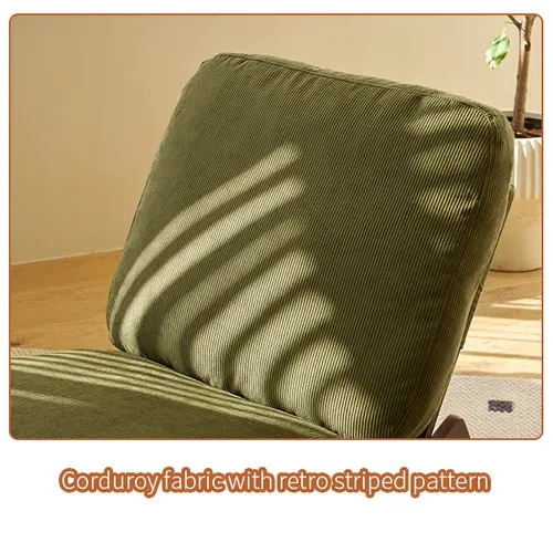 Chaise à Bascule 62x89,9x71,9 Cm, Cadre En Bois Massif, Parfait Pour Diverses Utilisations, Vert