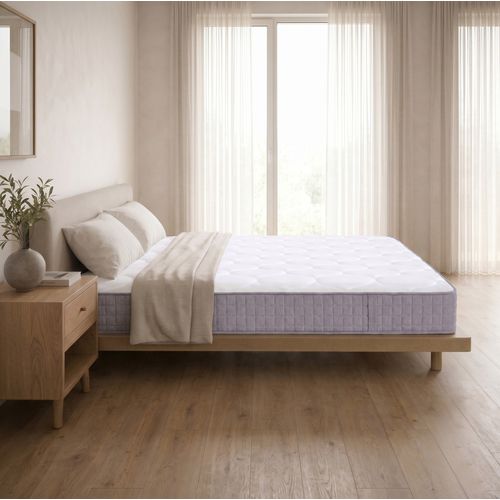 Matelas Ressorts 160x200 Cm Lunorel 7 Zones Ergonomiques H3 ép.25 Cm