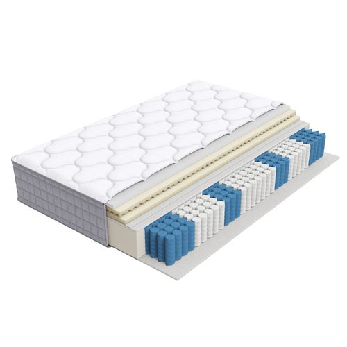 Matelas Ressorts 160x200 Cm Lunorel 7 Zones Ergonomiques H3 ép.25 Cm