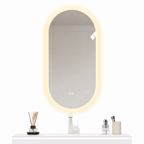 Miroir De Salle De Bain LED Tactile Antibuée 60 X 120 Cm