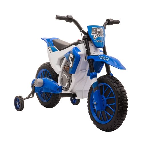 Moto électrique Enfant Bleue 2 Vitesses Pour L’apprentissage