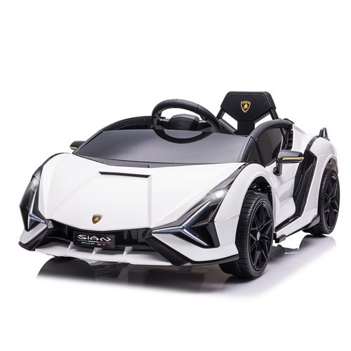 Voiture électrique Pour Enfant Blanche 12 V 108 X 62 X 40 Cm Avec Télécommande