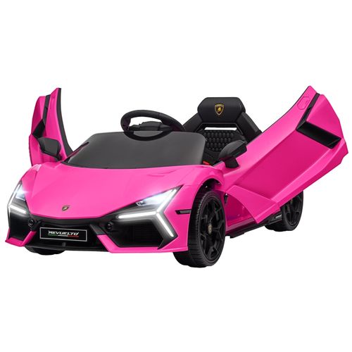 Voiture électrique Enfant Rose Avec Portes Hydrauliques, 3 Vitesses, Conduite Manuelle/rc