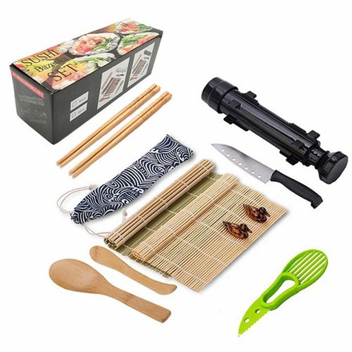 Kit Complet Pour Préparer Des Sushis Avec Accessoires, Idéal Pour Amateurs Et Professionnels