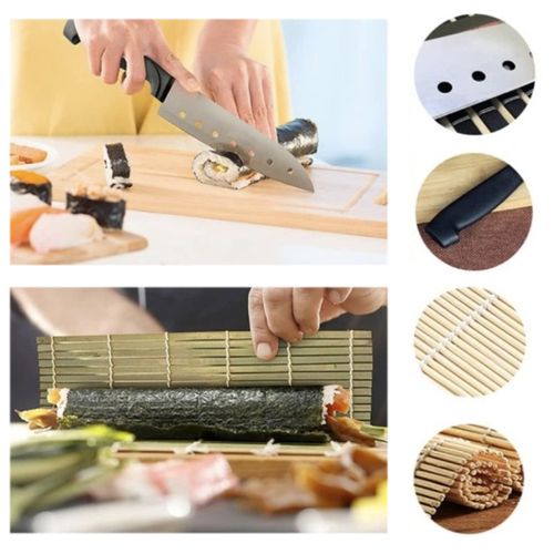 Kit Complet Pour Préparer Des Sushis Avec Accessoires, Idéal Pour Amateurs Et Professionnels