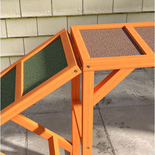Rampe D'agility Pour Chien 325 X 55 X 69 Cm Orange