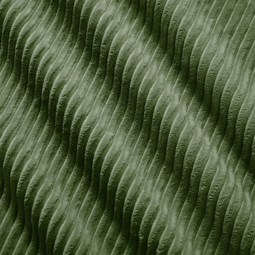 Canapé D'angle En Velours Côtelé, Modulaire Sans Cadre Avec Accoudoirs Courbés, Vert