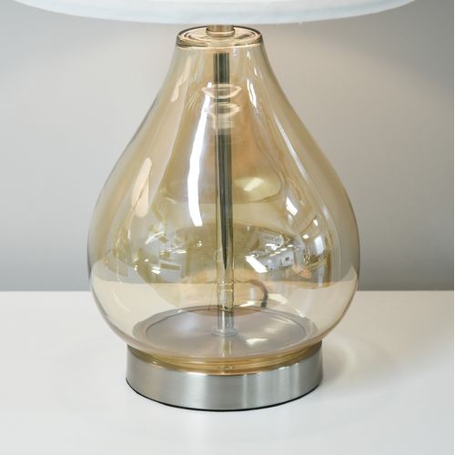 Lampes De Chevet Lot De 2 E27 40 W D.30 X 56 Cm Lin