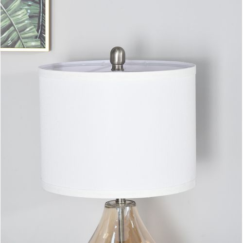 Lampes De Chevet Lot De 2 E27 40 W D.30 X 56 Cm Lin