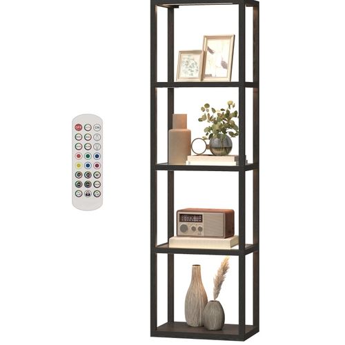 Lampadaire Rgb 157 Cm Noir Avec Télécommande Et Synchronisation Musicale