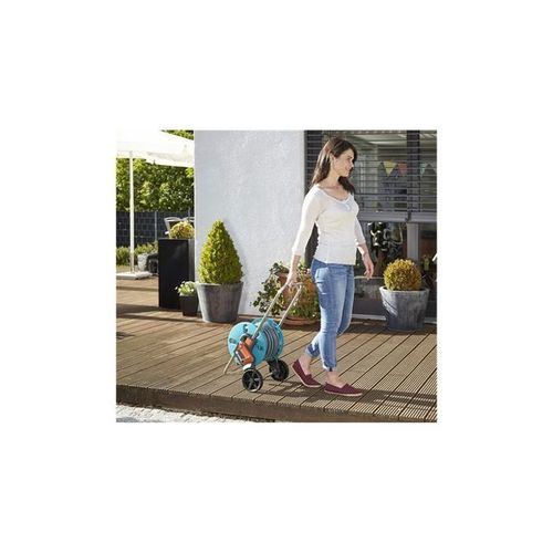 Dévidoir Sur Roues Gardena Cleverroll S Équipé Avec Tuyau - 20 M