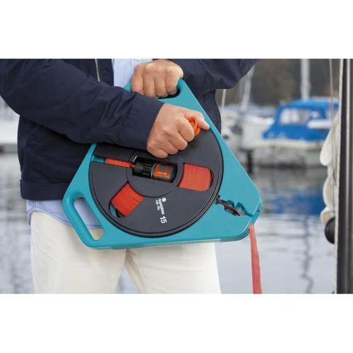 Tuyau Plat Textile Classic 15 En Boîtier-enrouleur - Ø12mm - Pression Max 25 Bar - Garantie 5 Ans