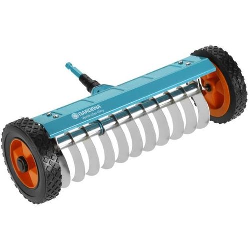 Scarificateur Manuel Sur Roues 32 Cm, Lames Inox Anti-bourrage