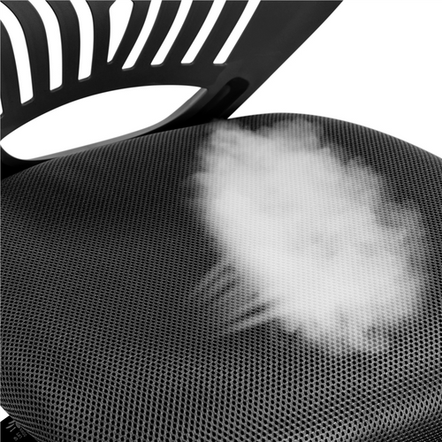 Fauteuil D'ordinateur Fonction Réglable,chaise De Bureau, Ergonomique,pivotant, Charge De 136kg Noir