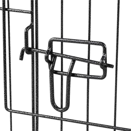 8 Panneaux Parc Enclos Pliant Pour Chiens Chiots 61cm