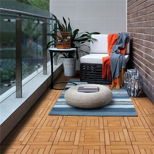 Lot De 27 Caillebotis Bois Exterieur Bois  7 Lattes