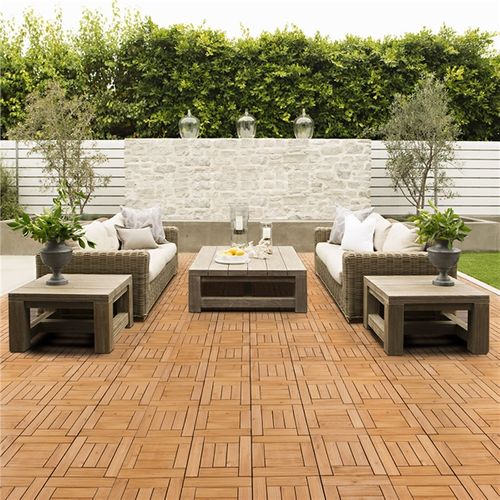 Lot De 27 Caillebotis Bois Exterieur Bois  7 Lattes