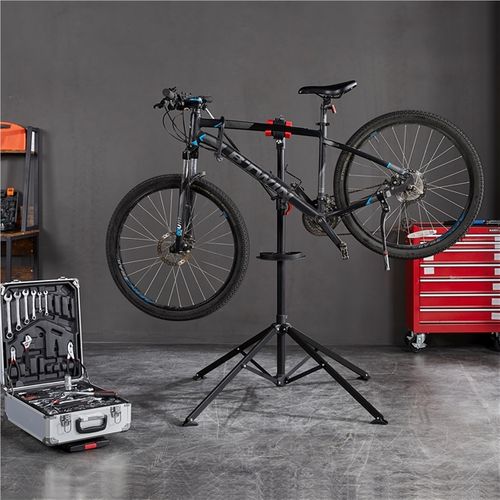 Pied D'atelier Vélo/vtt Avec Blocage Rapide Charge Max. 30 Kg