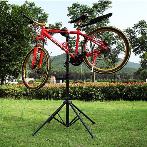 Pied D'atelier Vélo Abician – Pliable, Réglable, Charge 30kg, Plateau Magnétique, 4 Pieds Stables Pour Réparation !