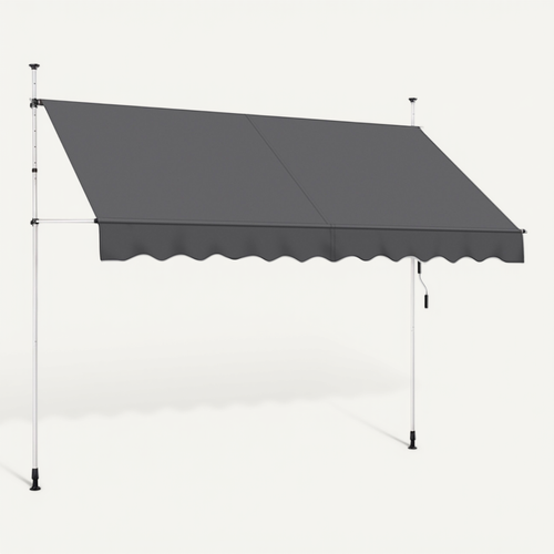Store Banne Manuel Avec Manivelle Auvent Rétractable 300 X 120 Cm