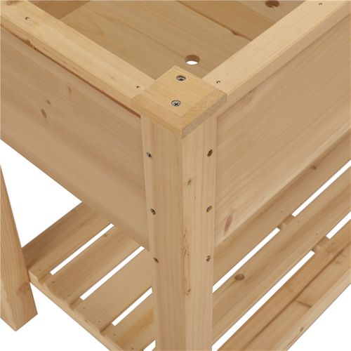 Carré Potager Sur Pied Jardinière Surélevée En Bois