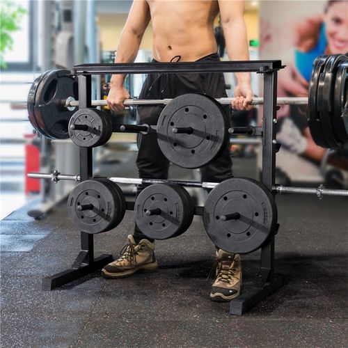 Support Pour Haltères Max. 300 Kg Pour Musculation/fitness En Fer Peint