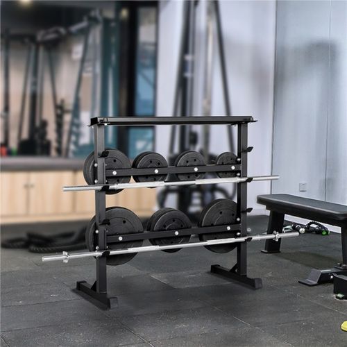 Support Pour Haltères Max. 300 Kg Pour Musculation/fitness En Fer Peint