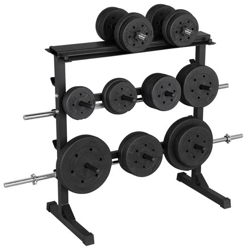 Support Pour Haltères Max. 300 Kg Pour Musculation/fitness En Fer Peint