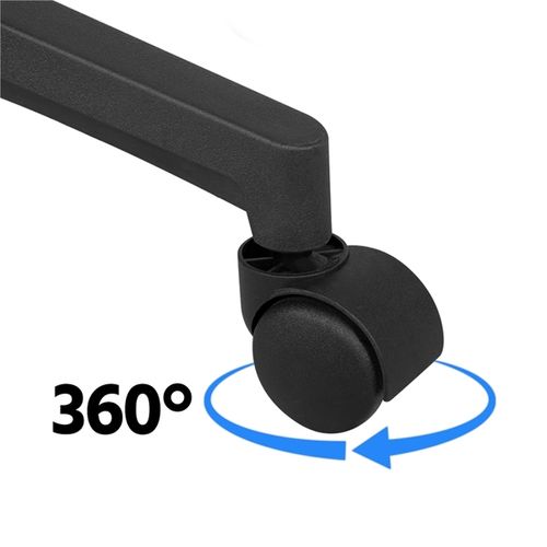 Supports Avec Roulettes Pivotantes 360° Pour Radiateur à Huile - Paire De Pieds Mobiles Antidérapants, Installation Facile - 5