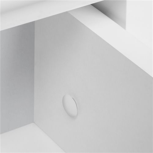 Lot De 2 Table De Chevet Du Lit, Table De Nuit Blanc