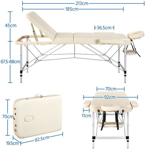 Table De Massage Pliante Professionnelle 3 Section
