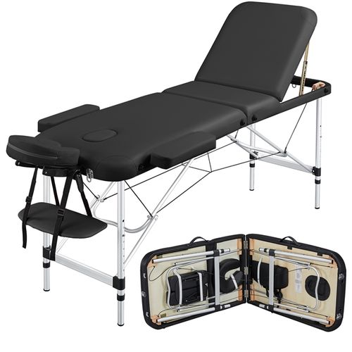 Table De Massage Pliante En 3 Sections Lit Cosmétique