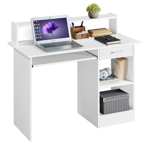 Bureau Droit Informatique Table Pour Étude Blanc