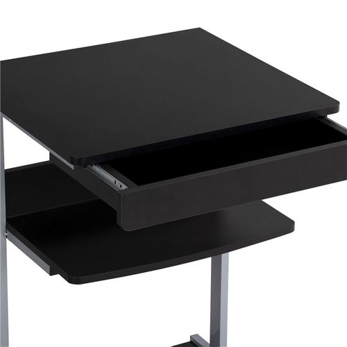 Table Informatique Bureau D'ordinateur 56 X 51 X 79 Cm Noir
