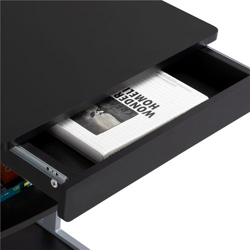 Table Informatique Bureau D'ordinateur 56 X 51 X 79 Cm Noir