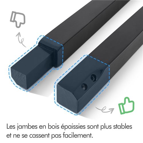 Lot De 2 Chaises De Salle à Manger En Similicuir Pvc Marron