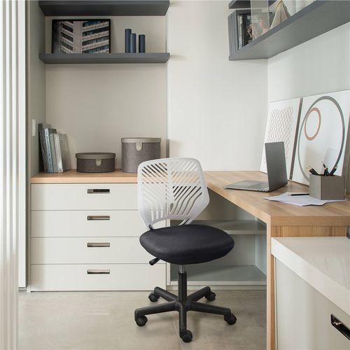 Chaise De Bureau Chaise D'ordinateur Fauteuil Bureau Ergonomique Gris Foncé