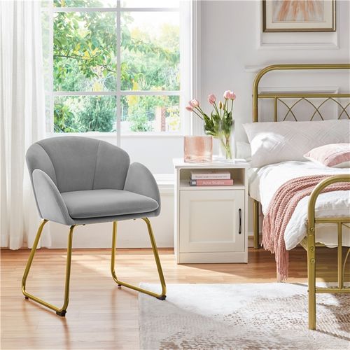 Fauteuil De Salon Cadre Métal Chaise Confortable