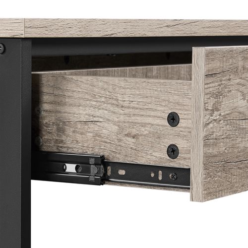 Table Console à 3 Niveaux Table D'entrée En Bois Bout De Canapé Polyvalente Gris