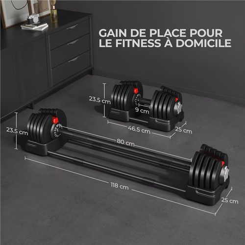 Embout De Mine Terrestre Pour Haltère - Barre En T 2 En 1, Acier, Neuf Pour Musculation