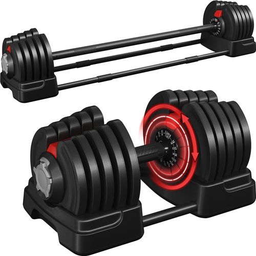 Set D'haltères Réglables CAP Barbell - 66 Lb (30 Kg) - Gris - Polyvalent