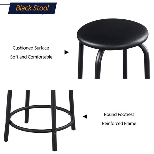 Table à Dessin Inclinable Avec Tabouret, Rallonge Rétractable Et Étagère De Rangement, Noir