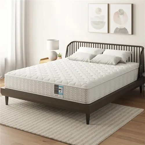 Matelas à Ressorts Ensachés 160×200 Cm Queen Size - Epaisseur 23 cm