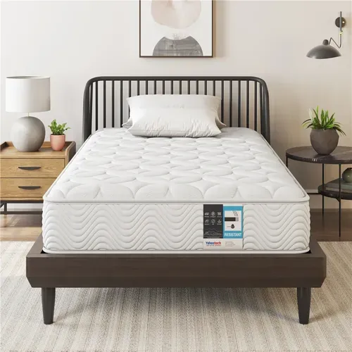 Matelas à Ressorts Ensachés 90×200 Cm Epaisseur 23 cm