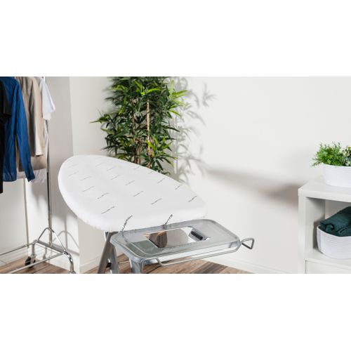 Pro Comfort Table à Repasser - Hauteur Réglable - Repose-fer - Supporte Jusqu'à 40 Kg