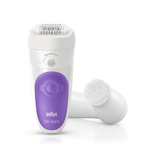 Épilateur Silk-épil 5 5/870 Sensosmart Violet, Blanc 28 Pince(s)