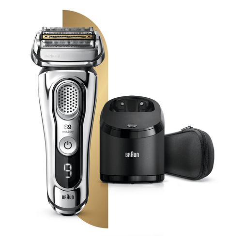 Rasoir Pour Homme Series 9 9395cc Rasoir À Grille Tondeuse Chrome
