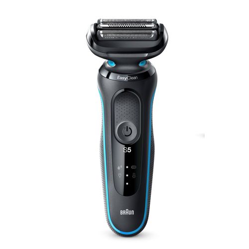 Rasoir Pour Homme Series 5 50-m1000s Rasoir À Grille Noir, Bleu