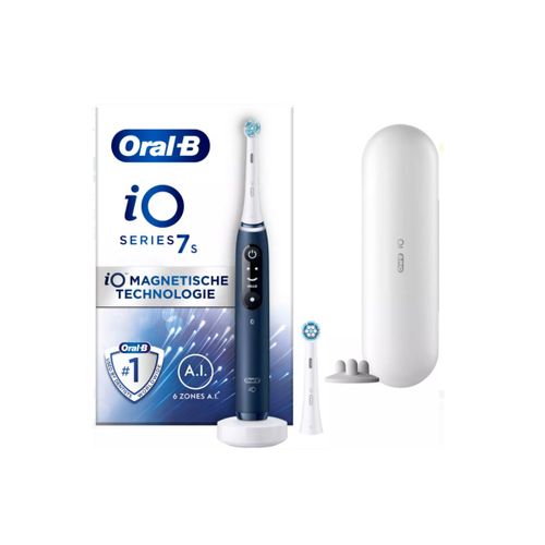 Oral-b Io 7s Adulte Brosse À Dents Oscillante Bleu, Blanc